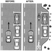 Illustration from Oregon Bicycle and Pedestrian Plan, Oregon DOT