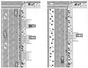 Illustration from Oregon Bicycle and Pedestrian Plan, Oregon DOT